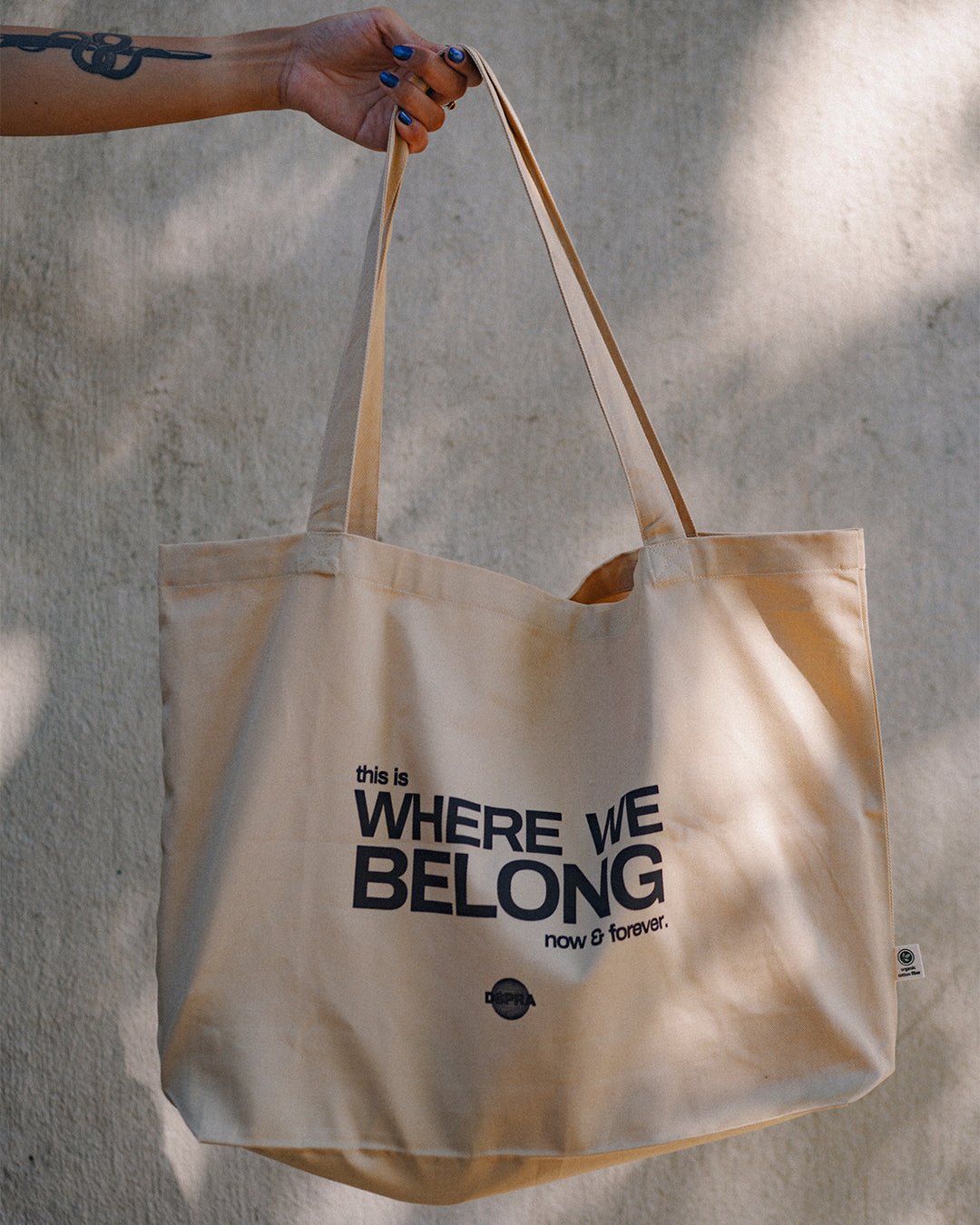 The Where We Belong Tote – Oyster