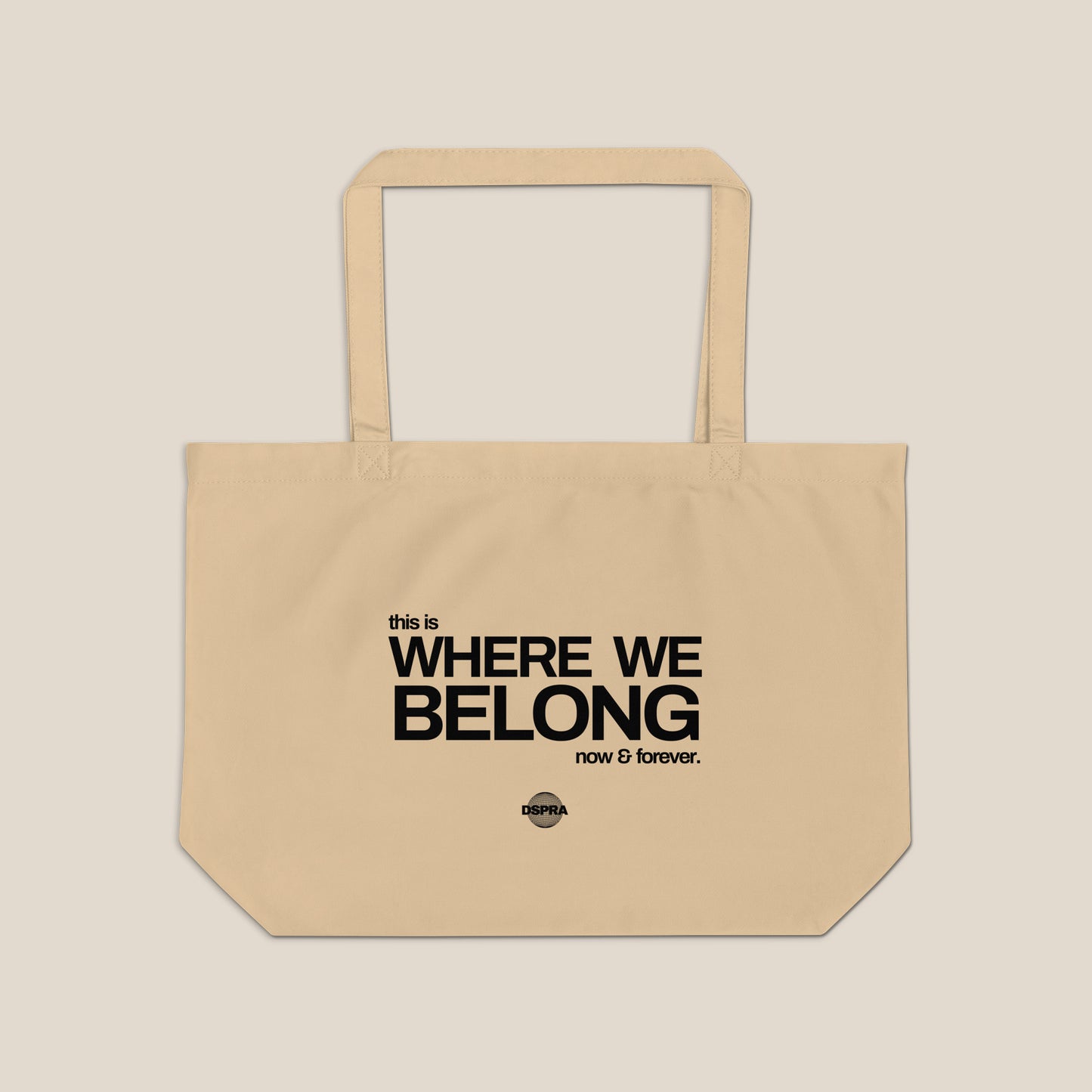 The Where We Belong Tote – Oyster