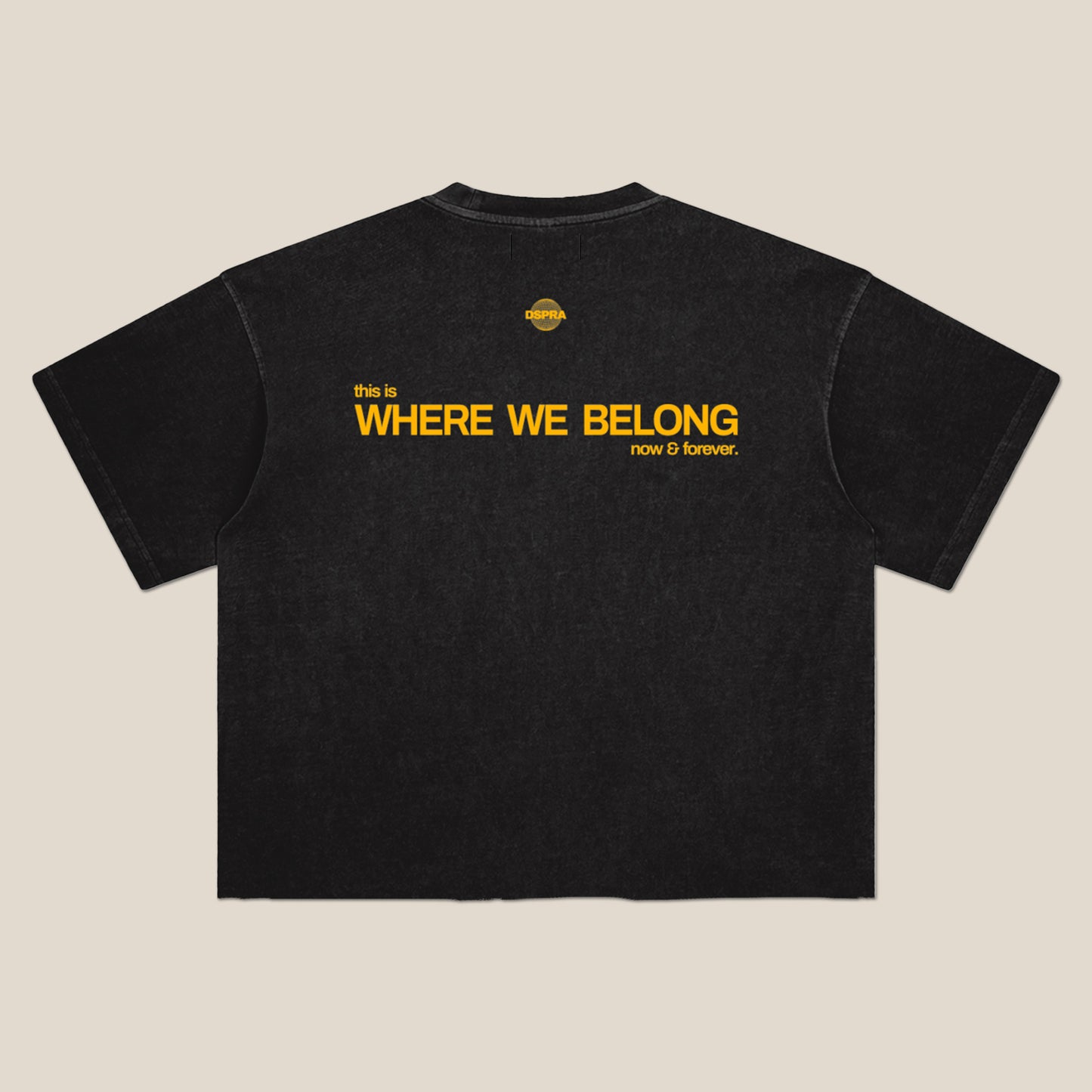 The Where We Belong Tee – Black