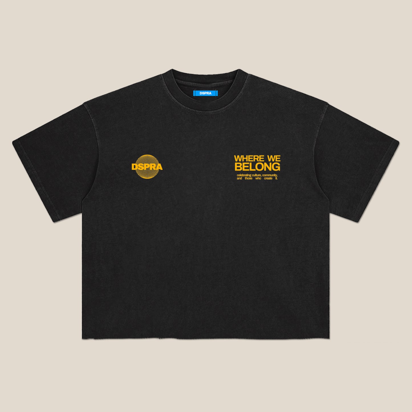 The Where We Belong Tee – Black
