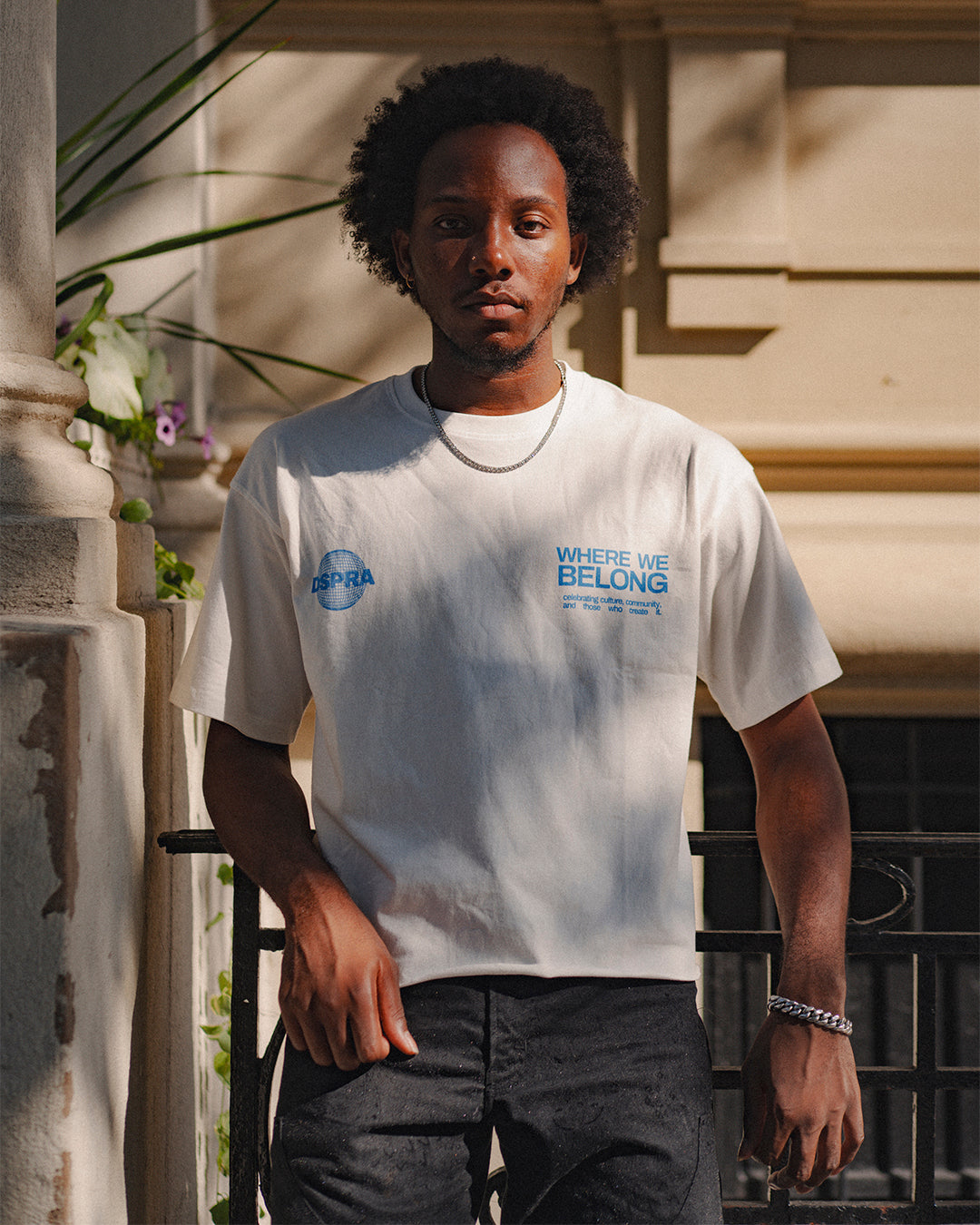 The Where We Belong Tee – White