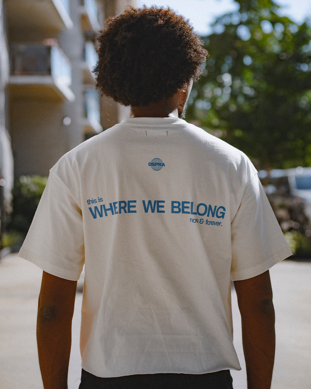 The Where We Belong Tee – White