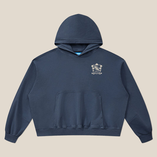 The Crest Hoodie – Nautical Navy