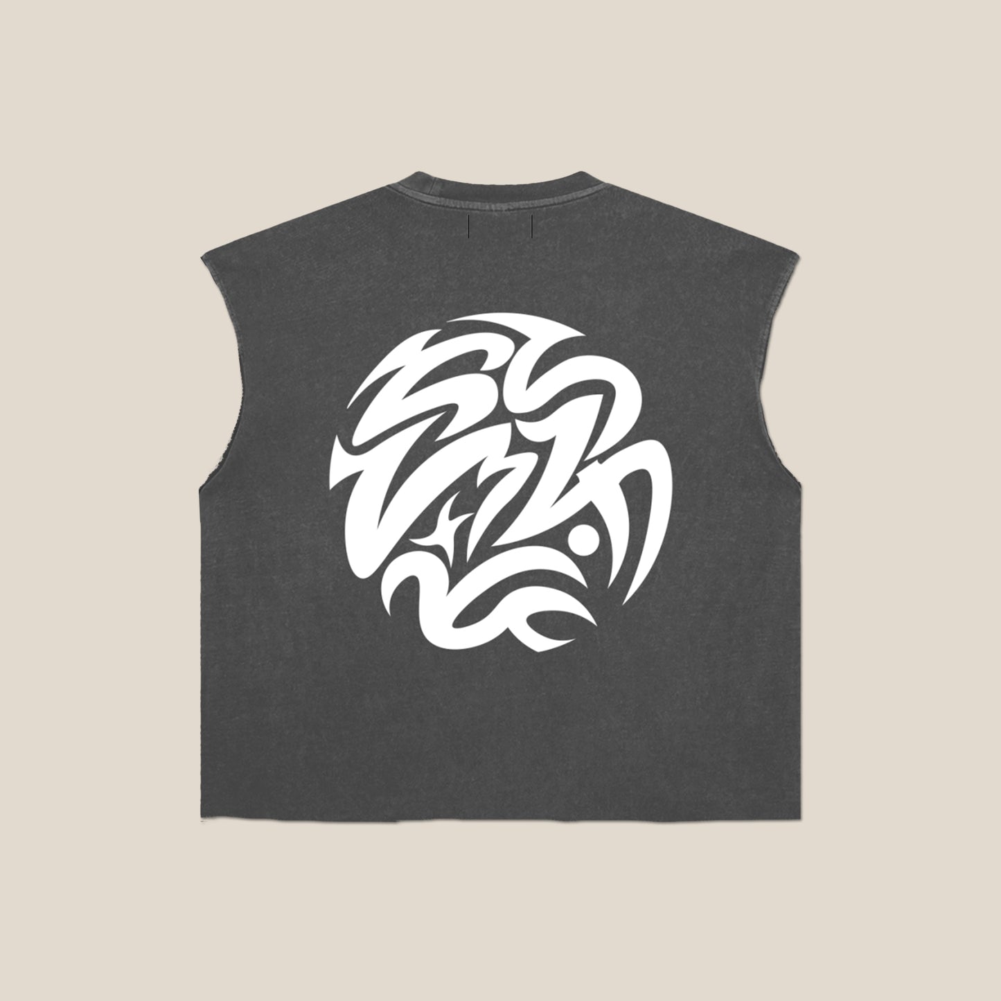 The Duality Cutoff Tee – Obsidian