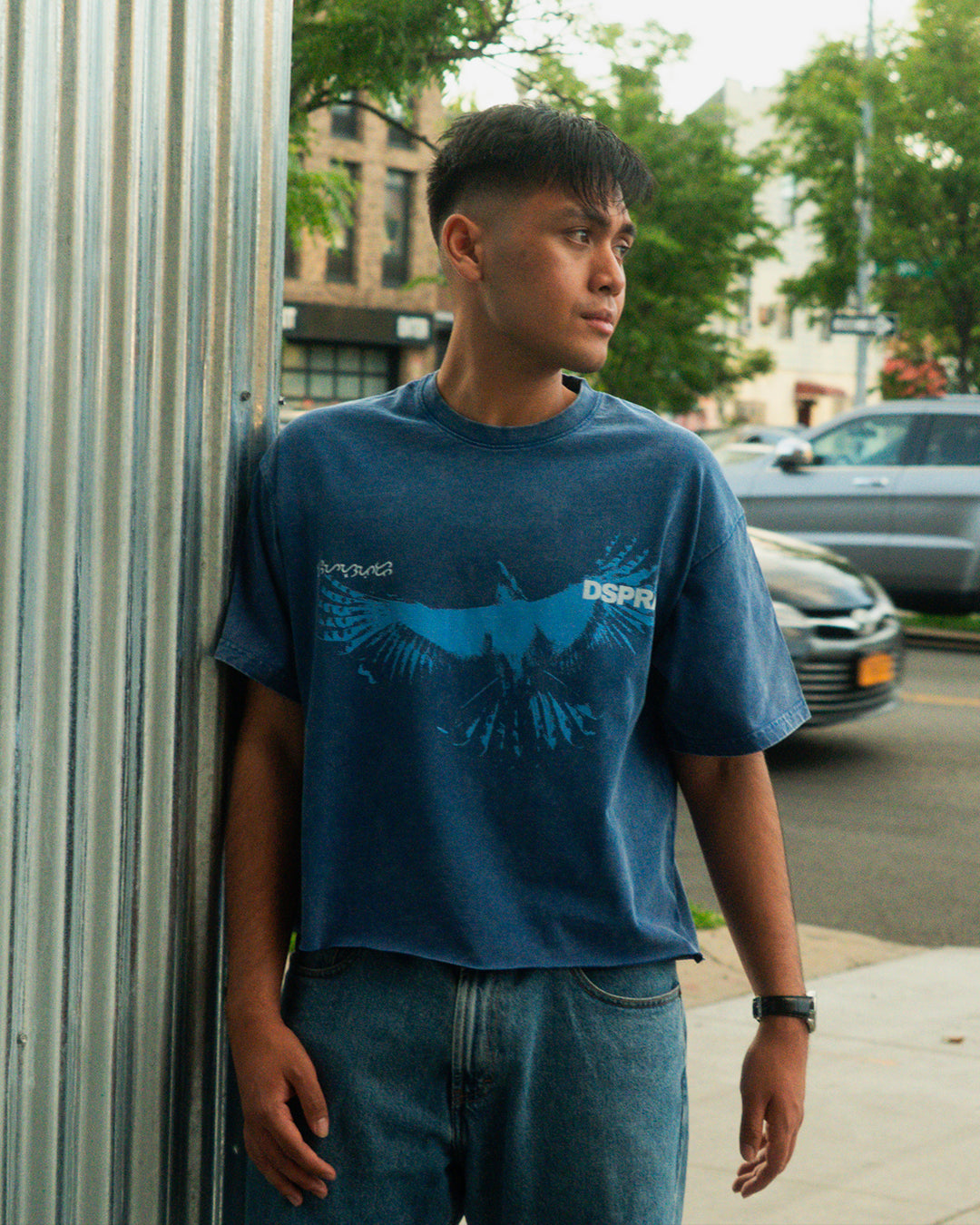The Eagle Tee – Ocean Blue
