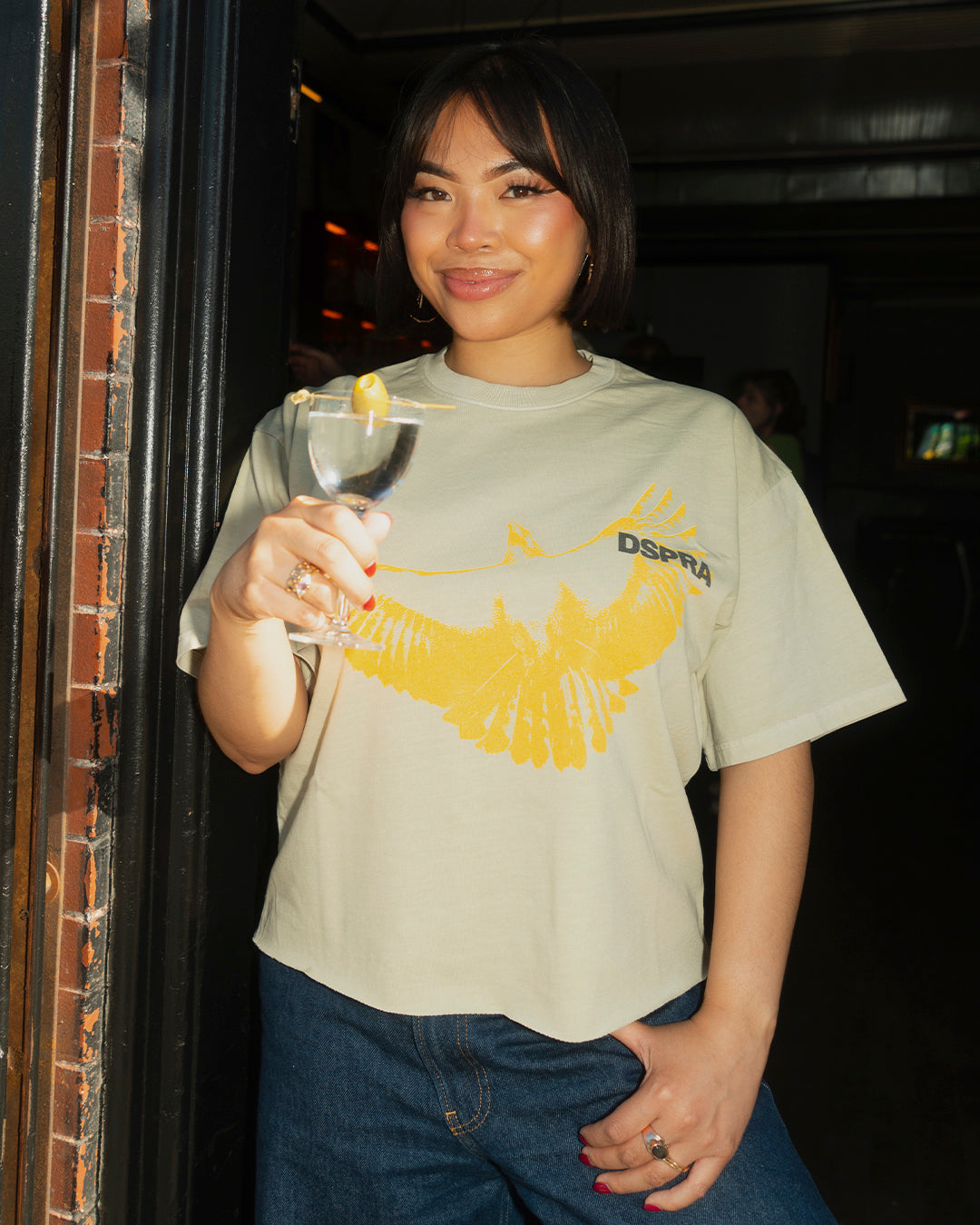 The Eagle Tee – Sand