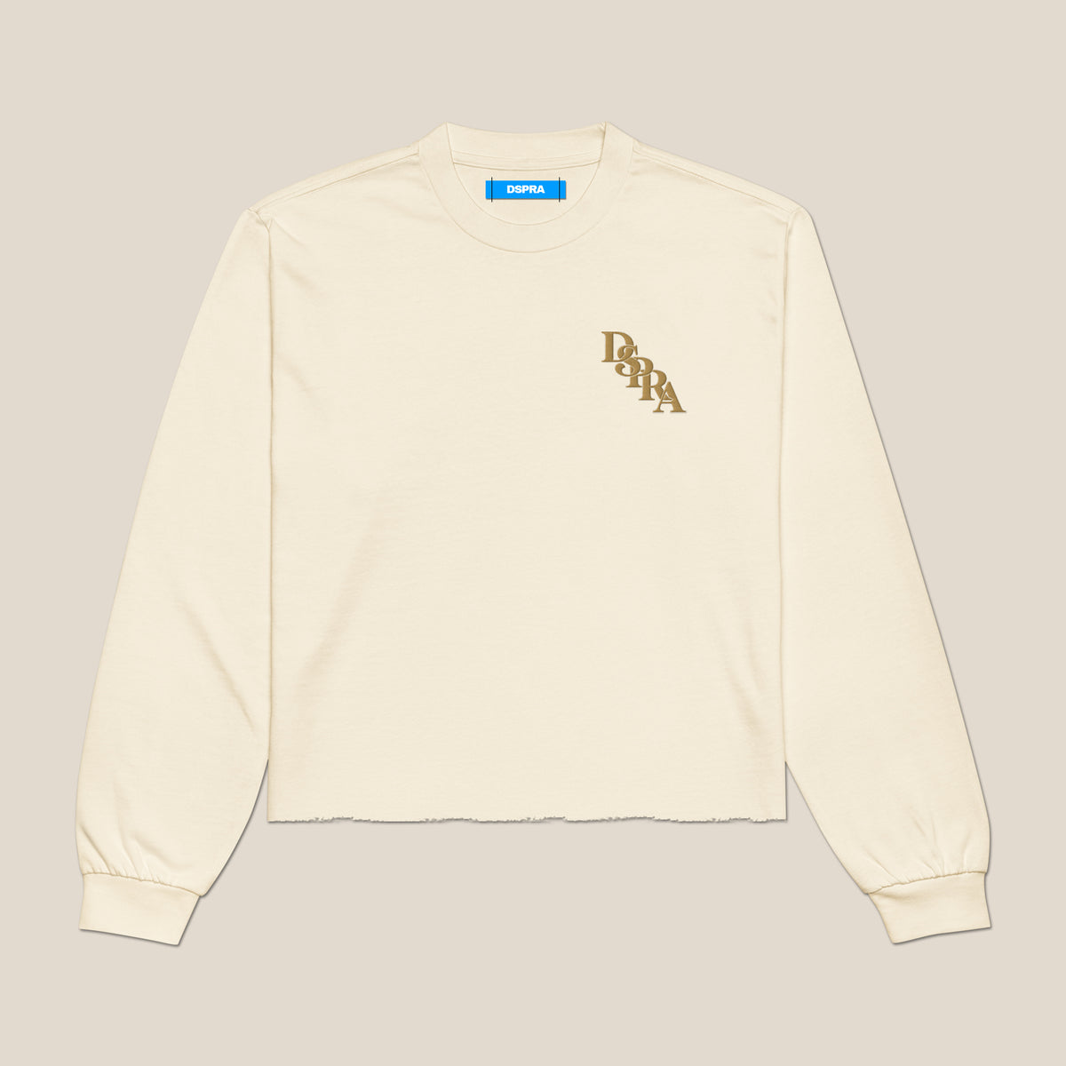 The Garden LS Tee – White Sand