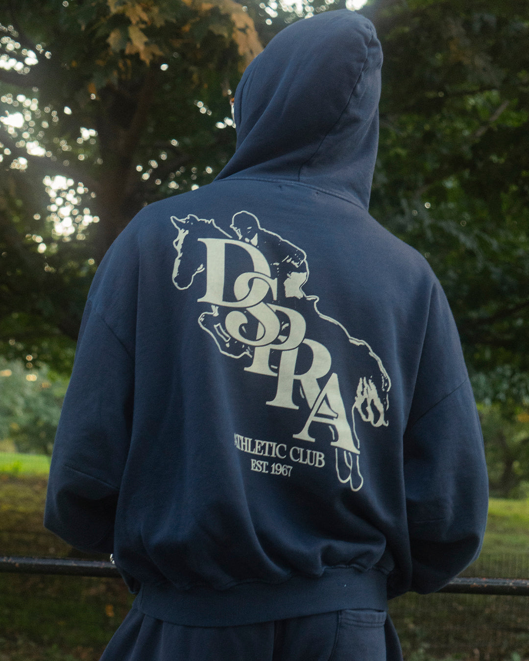 The Crest Hoodie – Nautical Navy