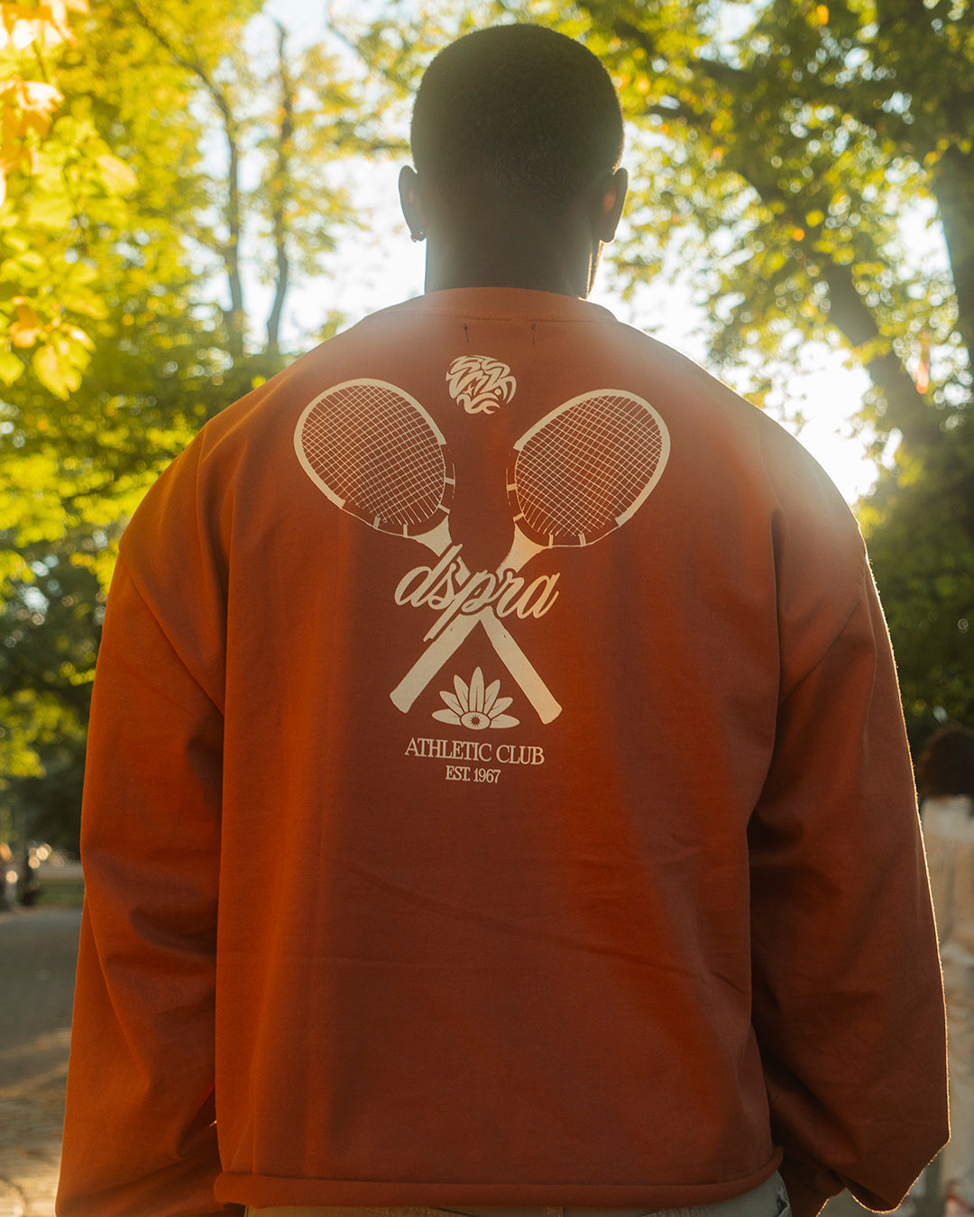 The Tennis LS Tee – Court Clay