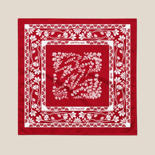The Bandana Scarf – Flag Red