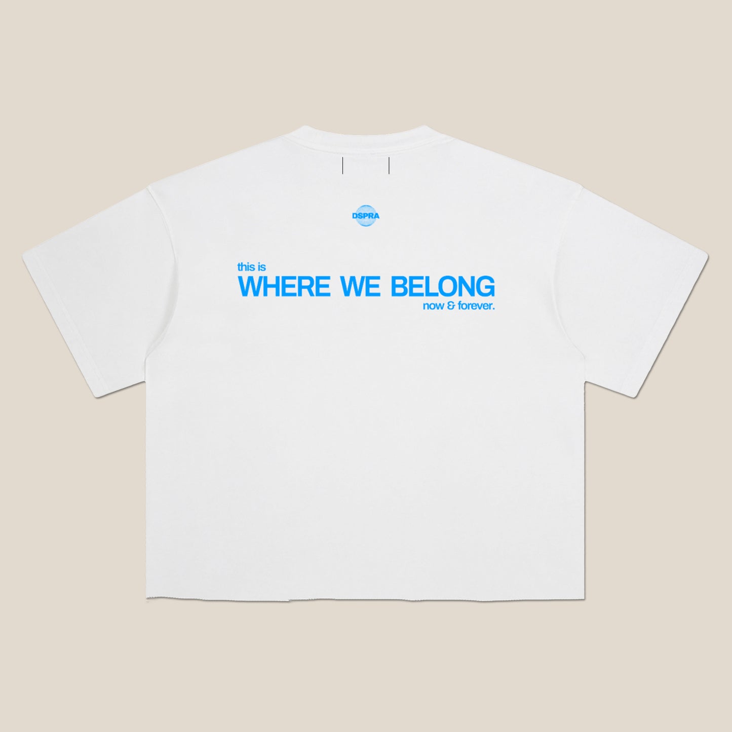The Where We Belong Tee – White