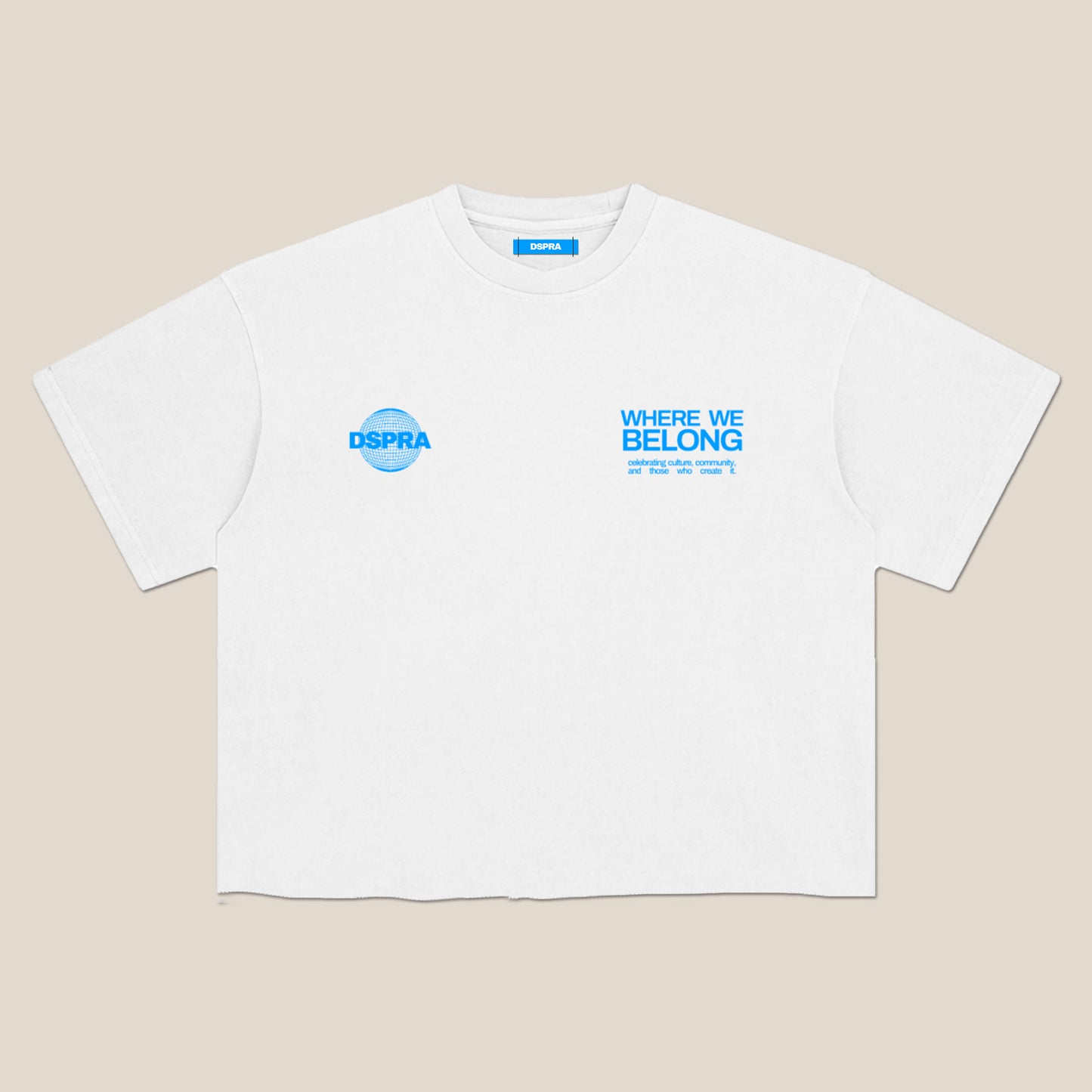 The Where We Belong Tee – White