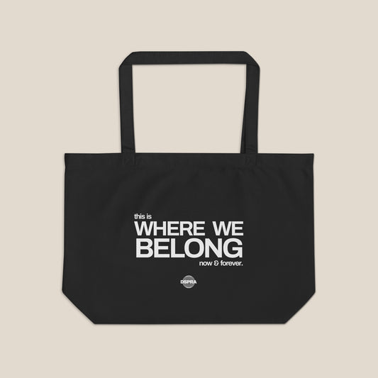 The Where We Belong Tote – Black